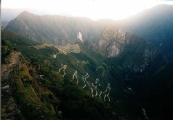 Machu Picchu in the pre-dawn light